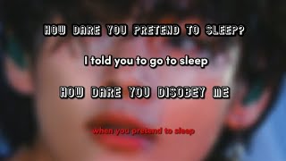 Taehyung asmr|| I know you are not sleeping, don't pretend (part 1) screenshot 5