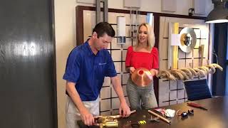 Heavy Duty Raw Copper Gooseneck Sign Light | Product Showcase