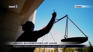 Anayasa Mahkemesinden P Kararı / Yargıtayın Hazine Yardımına Bloke Talebi Kabul Edilmedi