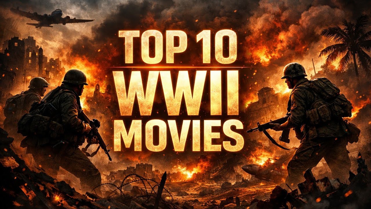 TOP 10 BEST WORLD WAR 2 MOVIES OF ALL TIME - YouTube