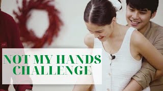 NOT MY HANDS CHALLENGE WITH MCCOY + our Christmas table set-up!