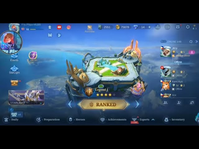 Road to World Rank T u T  ◇Mobile Legends Amino◇ Amino