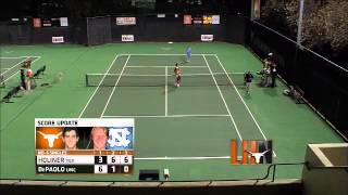 Men's Tennis highlights: North Carolina [March 12, 2013]
