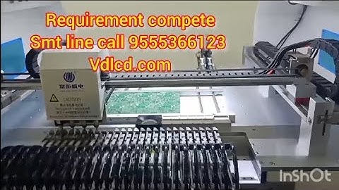smt line chmt 530p4 working video 9555366123