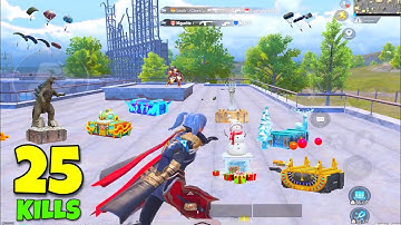 25 KILLS IN RICH CONQUEROR LOBBY PUBGM  SAMSUNG,A3,A5,A6,A7,J2,J5,J7,S5,S6,S7,59,A10,A20,A30,A50,A70