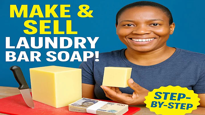 How to Make Powerful Commercial Laundry Bar Soap for Business | Step-by-Step Tutorial