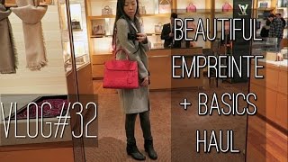 Beautiful Empreinte Bags & Basics Spring Haul | Vlog #32 FashionablyAmy screenshot 5