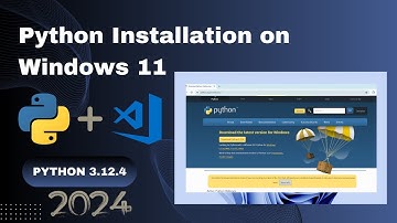 How to Install Python 3.12.4 on Windows 11 || Step-by-Step Guide || VS Code Python Extension || 2024