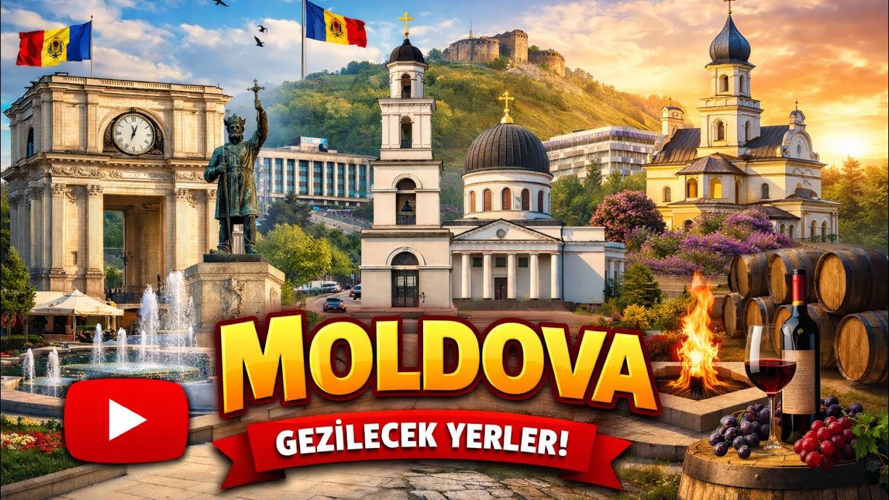 Moldova Gezi Rehberi 🇲🇩 Moldova’nın En İlginç Noktaları (Part 2)