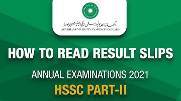 How to Read Result Slips 2021 - HSSC Part-II