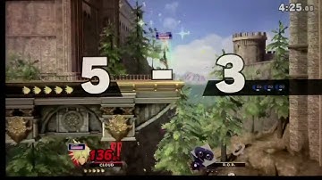 Smash Ultimate - Cloud  vs Level 9 CPU R.O.B.