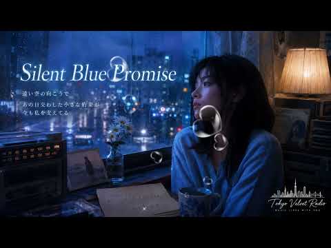 【J-POP】Silent Blue Promise 🌙｜同じ月を見ているなら｜Elegant 90s Japanese Ballad｜Tokyo Velvet Radio