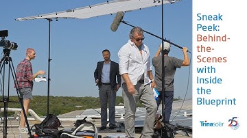 A Sneak Peek of the BTS of Trina Solar