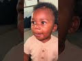 The Amen baby talks😂 #14monthsold #babytok #momsoftiktok #amen #foodie