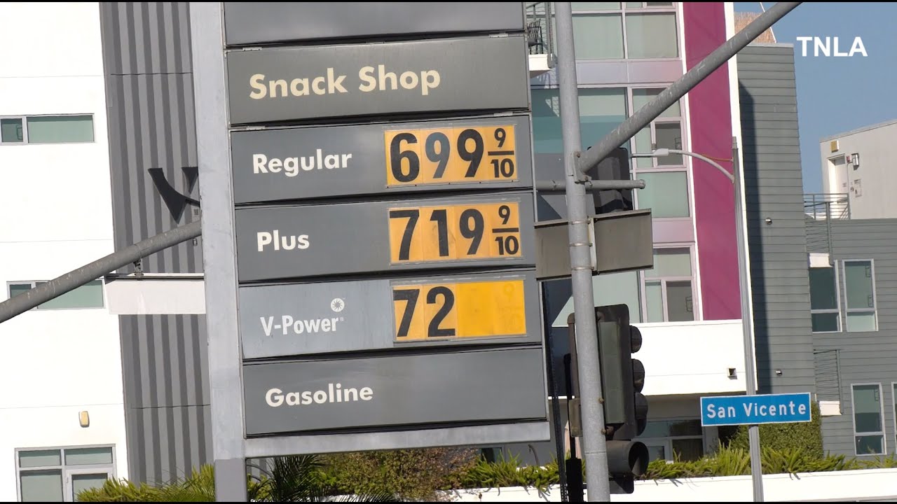 LA Gas Prices Reach Record Levels. How High Will They Go? YouTube
