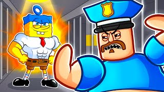 I Became SUPER SPONGEBOB in BARRY'S PRISON...