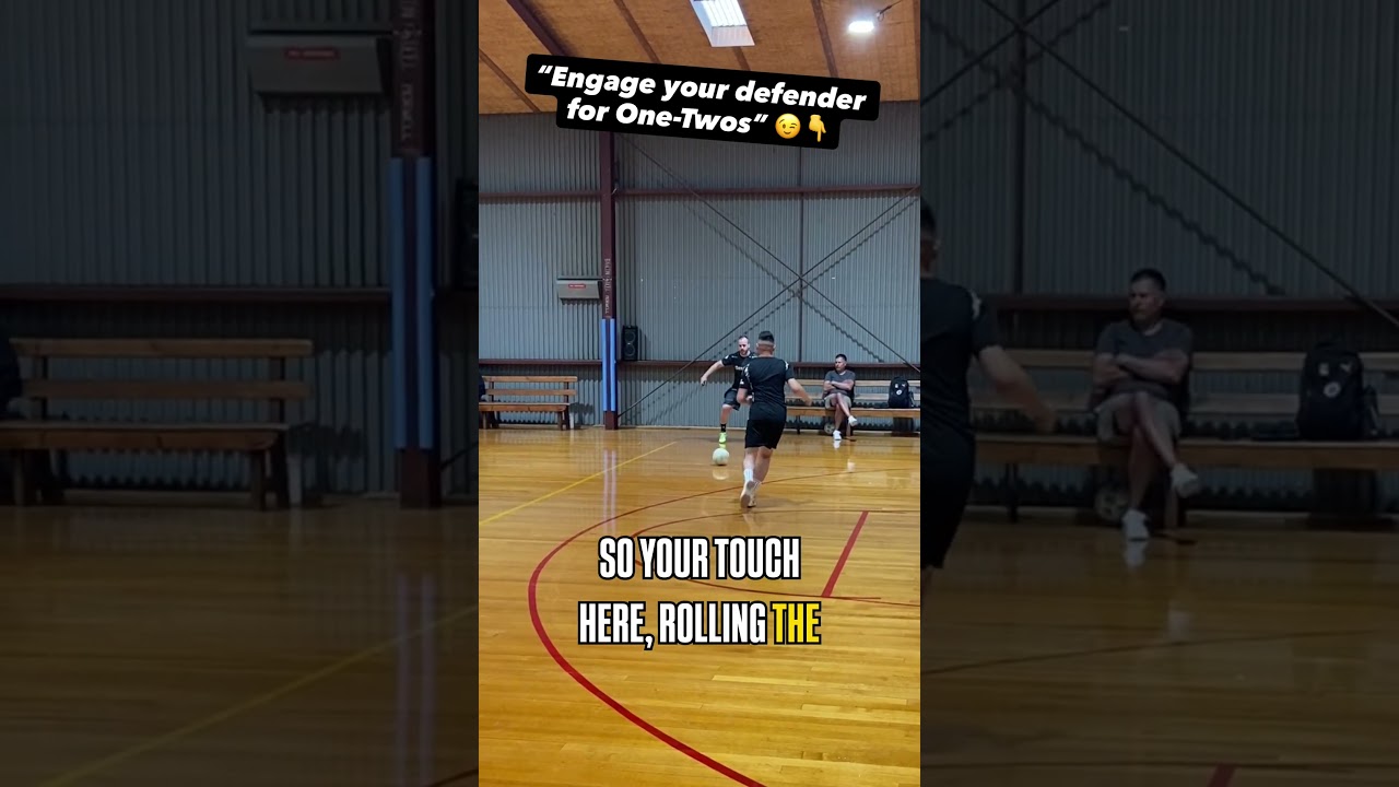 Tip for a successful one-two in Futsal