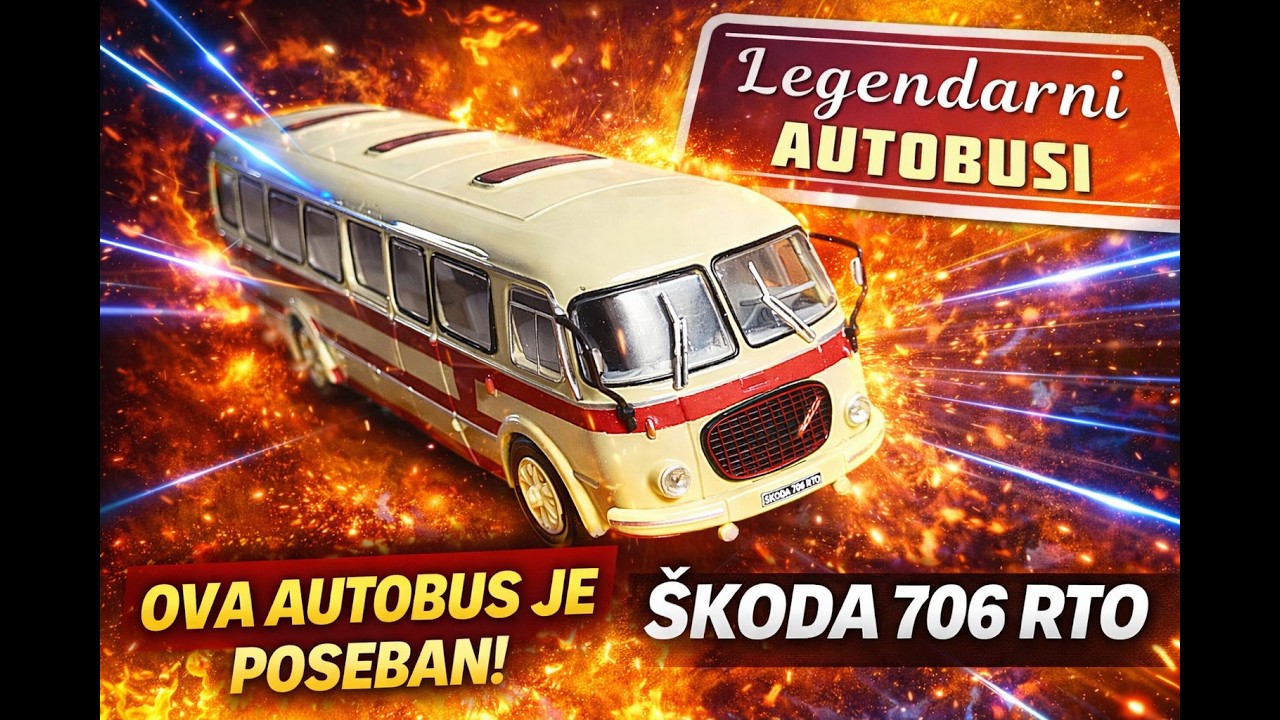 ŠKODA 706 RTO – Legenda sa naših ulica! (Legendarni autobusi #2)