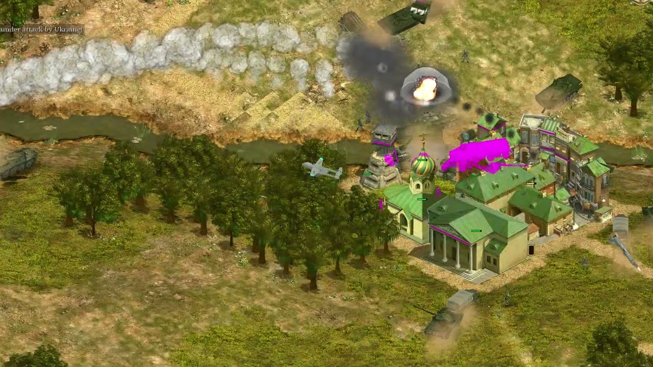 Rise of Nations - Fierce war mod: Ukraine war 2025