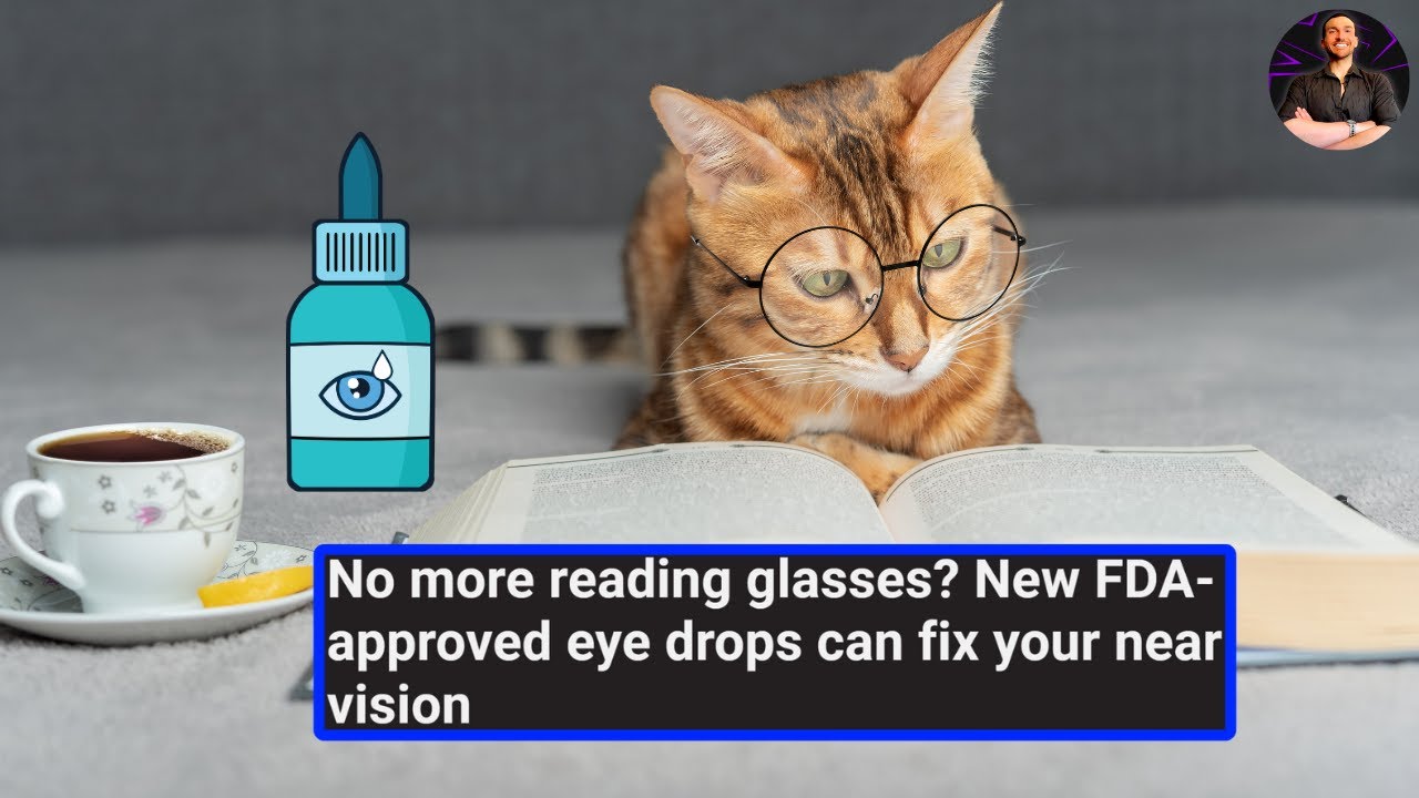 These New Eye Drops Could Do Away With Your Reading Glasses!