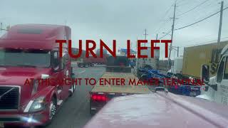 How to in gat a loaded container at Maher Terminal#maherterminal #reaction #portnewark