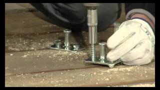 Posa Connettori Per Solai In Legno Tecnaria Maxi Su Assito