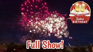 BUTLINS SKEGNESS 90th BIRTHDAY FIREWORKS! Full show ! 