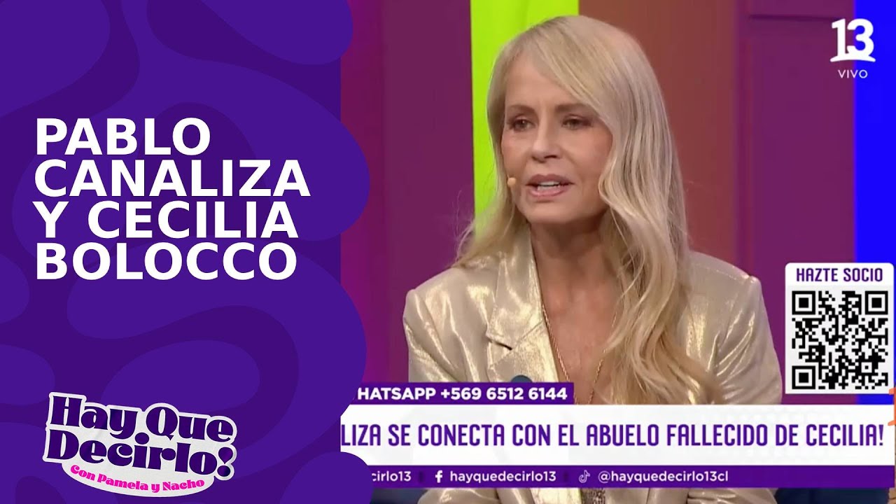 Pablo Canaliza se contacta con hermano y abuelo de Cecilia Bolocco | Hay Que Decirlo