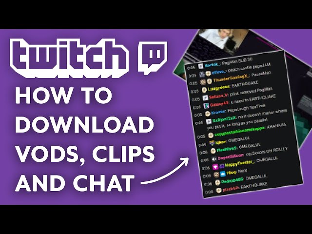 How to Download Twitch VOD Videos