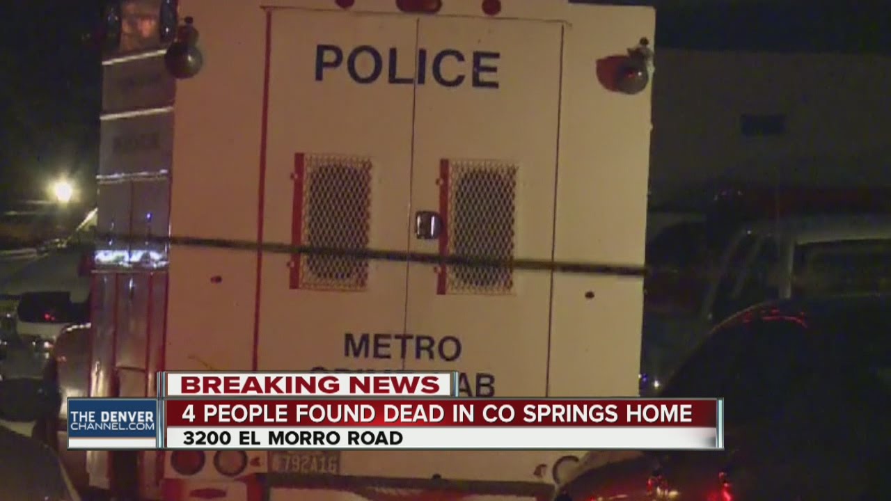 4 people found dead in Colorado Springs home - YouTube