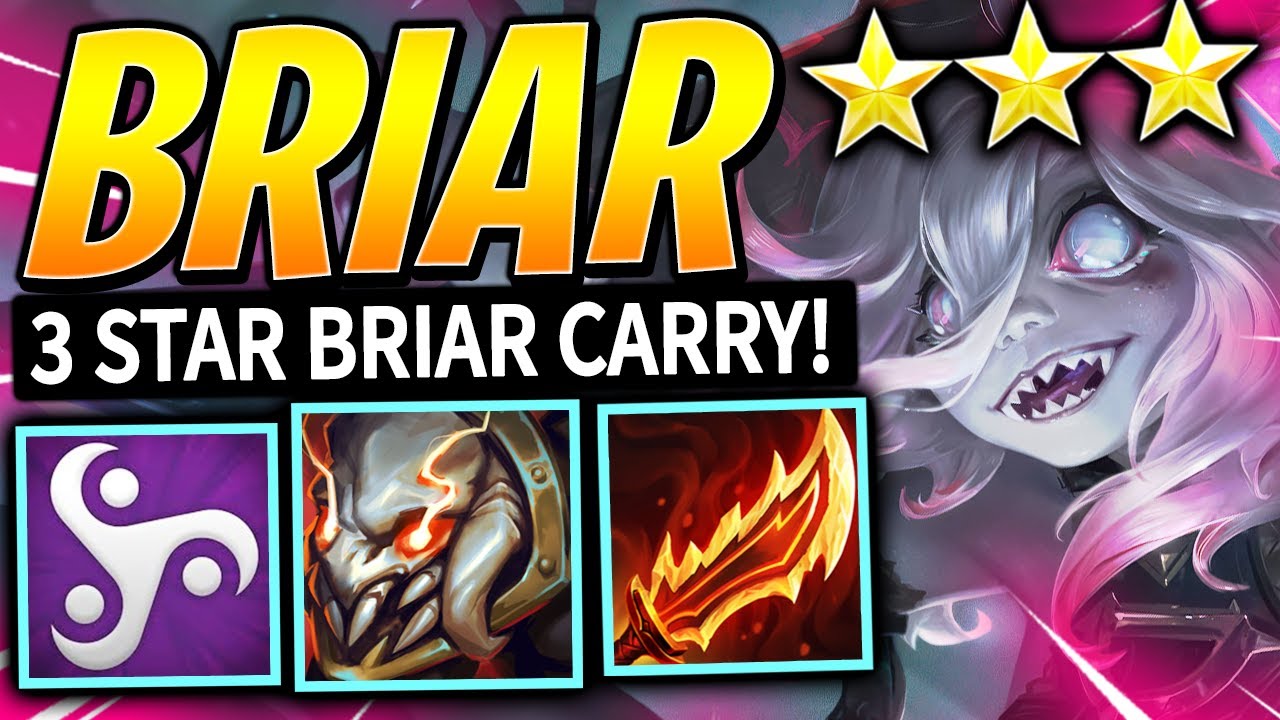 The BRIAR 3-STAR CARRY in TFT SET 16 Ranked! -  Meta 16.3B Comps | Teamfight Tactics Guide