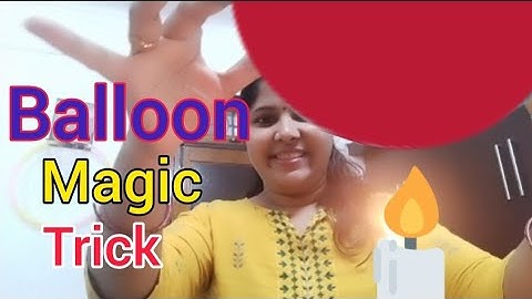 Balloon Magic Trick l Cool Balloon Experiment you Can Do at Home l Cute Siblings