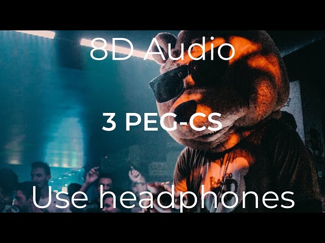 3 PEG -(8D Version) Kannada Rapper Chandan Shetty | Aindrita Ray | ft.Vijeth (4K)