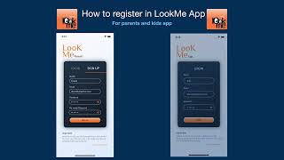 Sign up LookMe app, screenshot 5