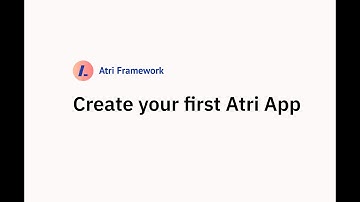 Create your first Atri app