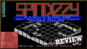 Spindizzy - on the ZX Spectrum 48K !! with Commentary