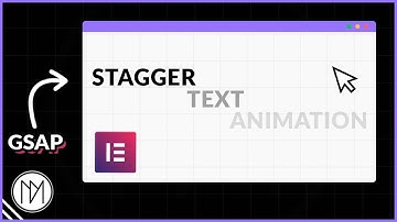 [Detailed Version] Stagger Text Animation in Elementor using GSAP - Tutorial