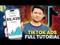 How to run tiktok ads for shopify dropshipping in 2024  step by step tutorial