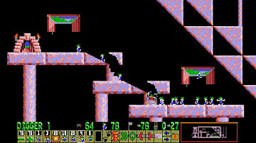 Lemmings Plus I (Danger 19): Antigravity