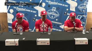 Nebraska baseball full press conference on May 30, 2024