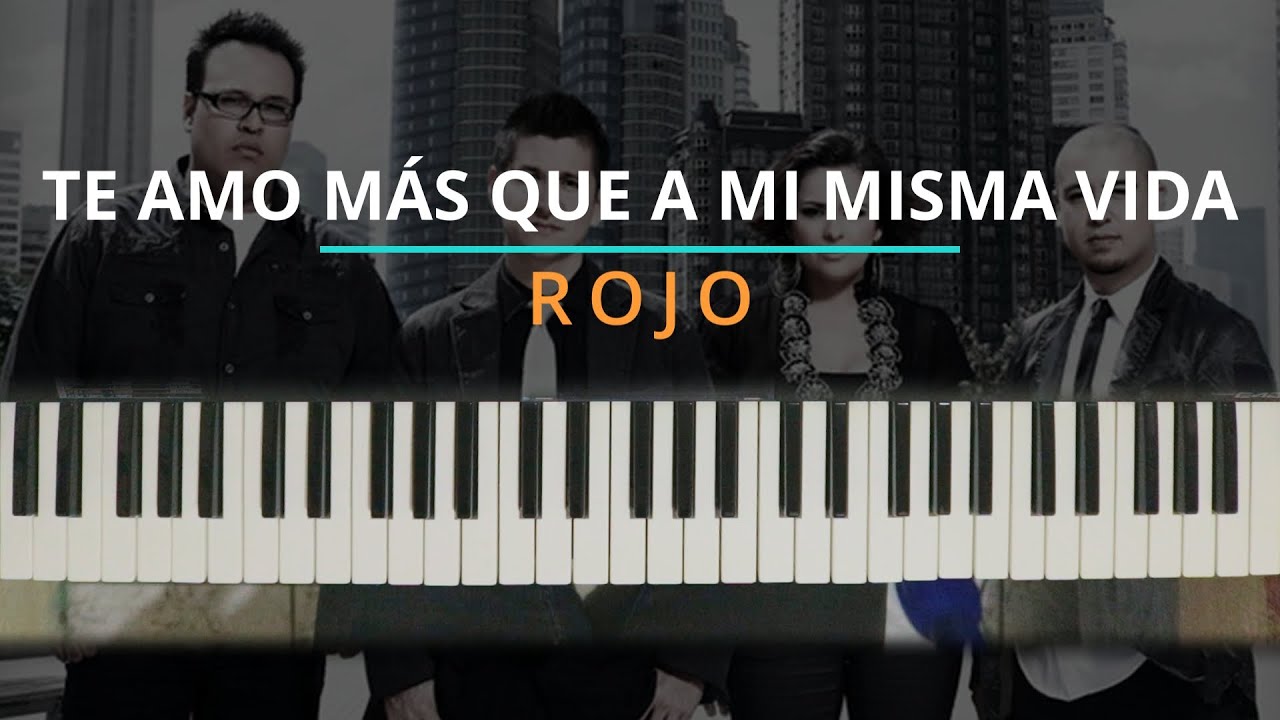#TUTORIAL Te Amo Más Que A Mí Misma Vida - ROJO |Kevin Sánchez Music