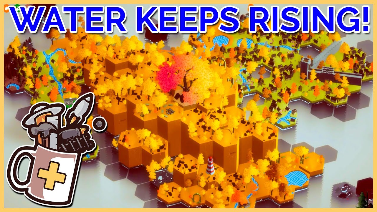 Raising Islands in this Relaxing Landscape Builder | Land Above Sea Below