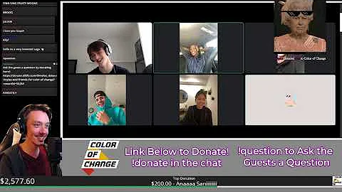 My Twitch Interview with A-Troupe from The Next Step