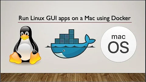 Run Linux GUI Apps on macOS using Docker