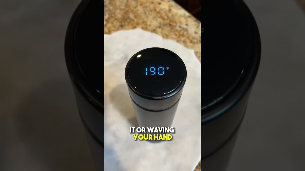 Flask With LED Temperature Display! Smart Water Bottle! | BUY NOW | @MBI | 