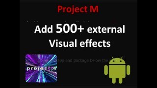 Add 500+ visual effects projectM Music Visualizer Pro for android screenshot 3