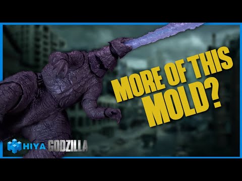 Hiya Toys Godzilla 2014 Exquisite Basic Series Heat Ray Godzilla Figure Review | @thereviewspot