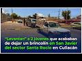 ”Levantan" a 2 jóvenes tras dejar un brincolín en San Javier del sector Santa Rocio, Culiacán