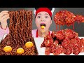 Mukbang Mì Tương Đen Gà rán DONA Việt Nam