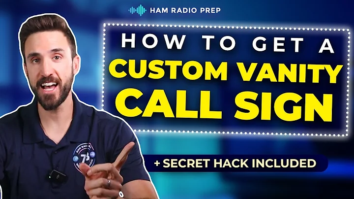 How to Get a Vanity Call Sign for Ham Radio